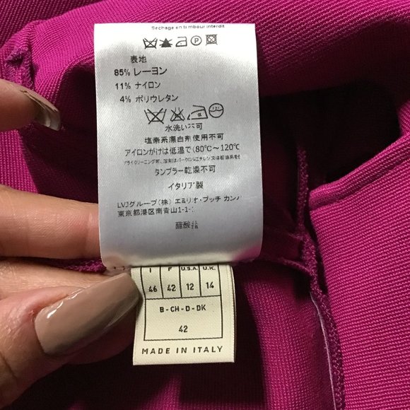 Emilio Pucci Stretch Peplum Dress - Picture 12 of 12